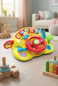 VTech Turn and Learn Driver for Baby 6 Months Plus Interactive Toy with Songs