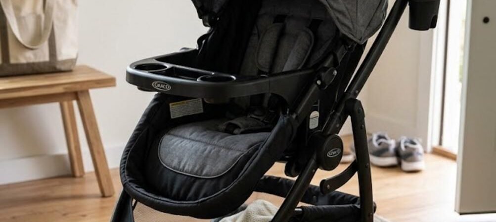 Double Stroller That Folds Like a Single Graco Ready2Grow Perfect for Twins