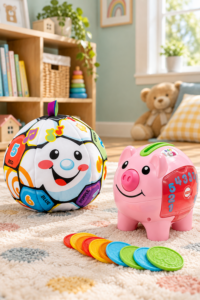 Fisher Price Learning Toy Bundle for Counting Colors Songs and Spanish